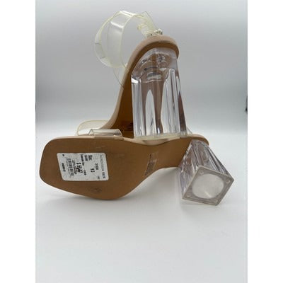 Women’s Steve Madden Size 9.5 Clear Block Heels