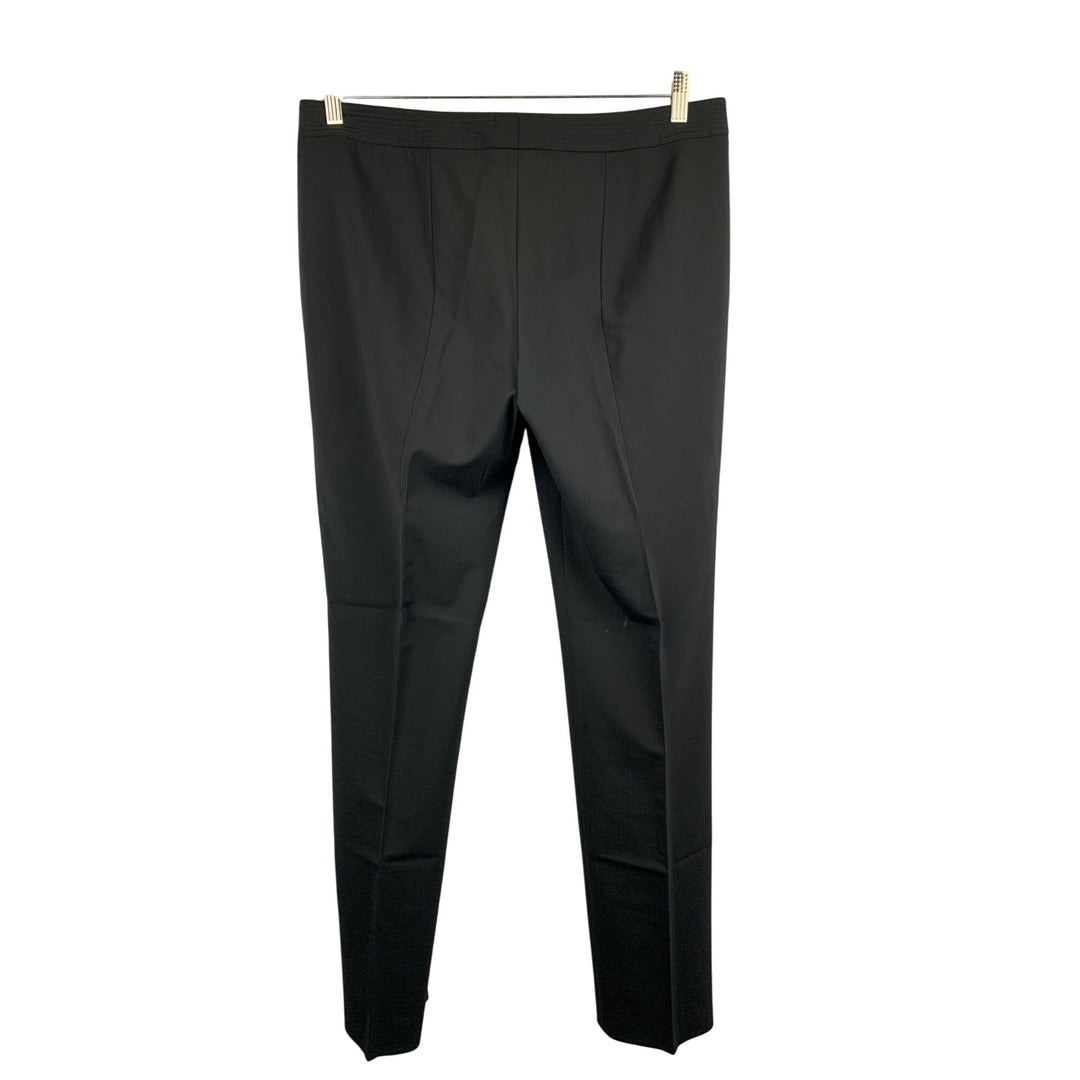 Hugo Boss Mens Black Dress Pants Size 42 Wool Blend