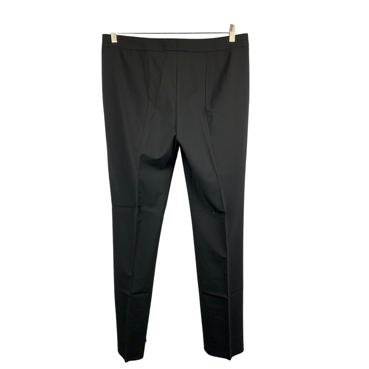 Hugo Boss Mens Black Dress Pants Size 42 Wool Blend