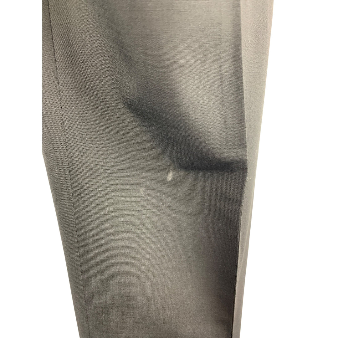 Hugo Boss Mens Black Dress Pants Size 42 Wool Blend