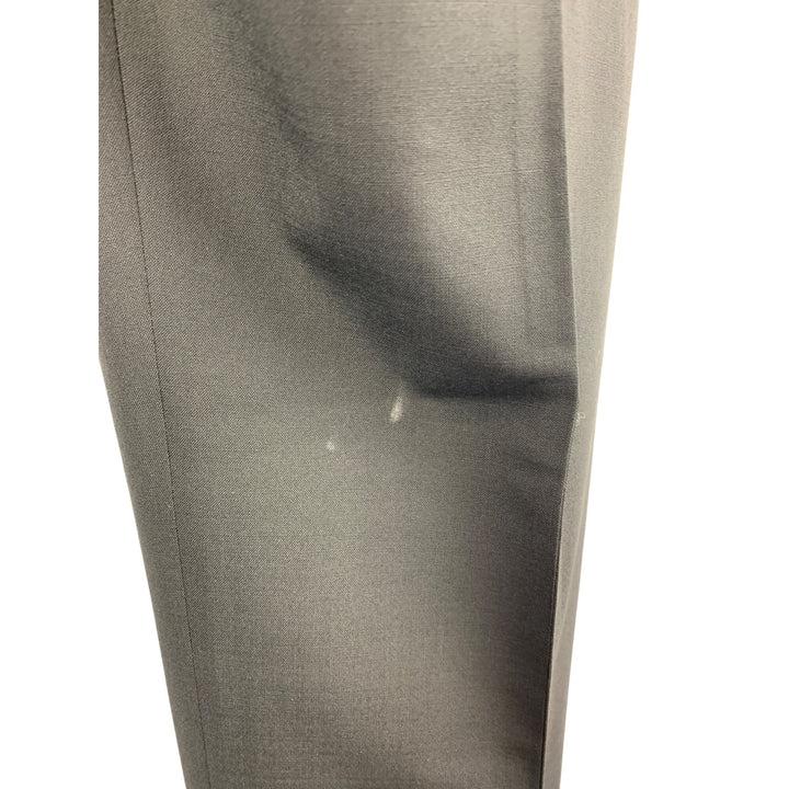 Hugo Boss Mens Black Dress Pants Size 42 Wool Blend