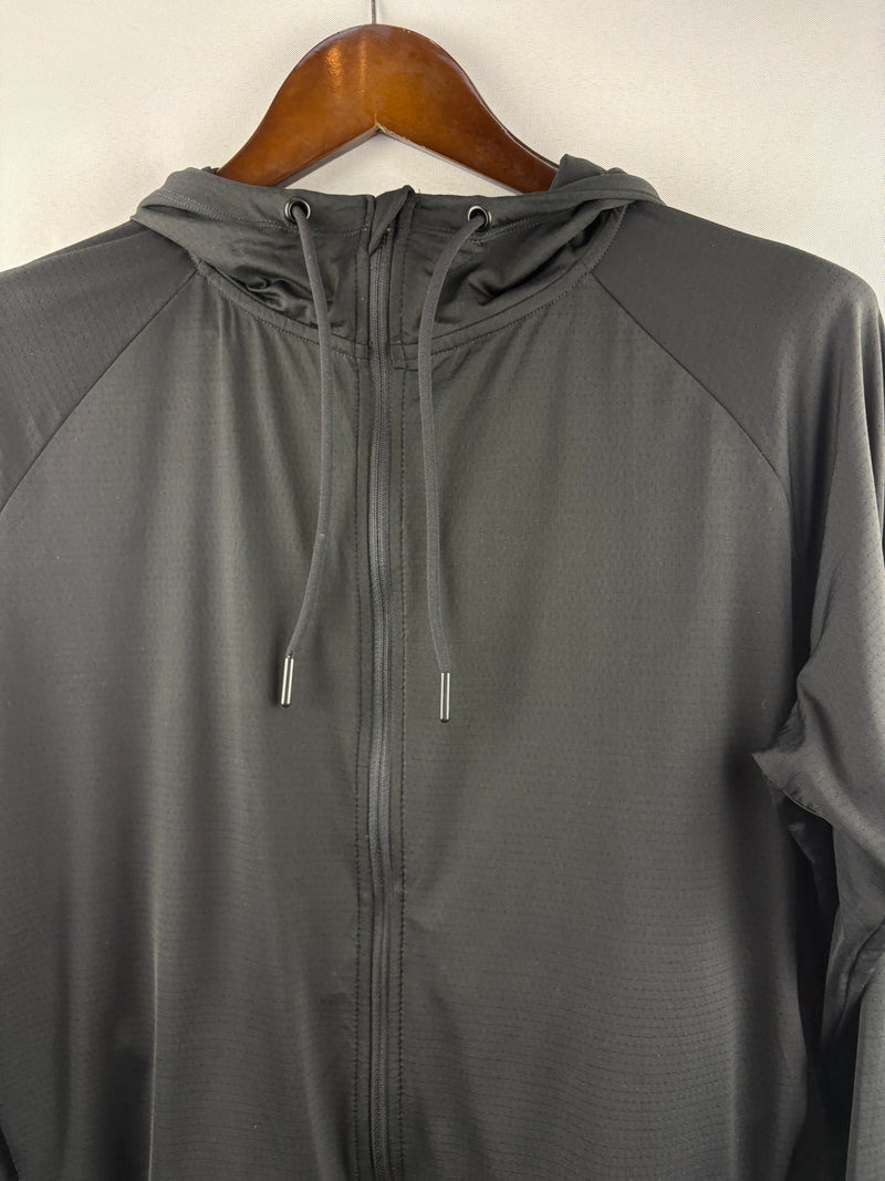 Women’s Mondetta Large Black Athletic Zip-Up Hoodie