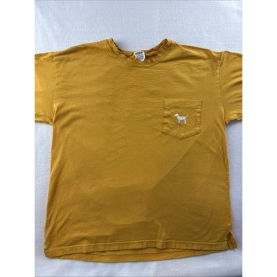 Victoria’s Secret PINK Size XL Yellow Long Sleeve Shirt