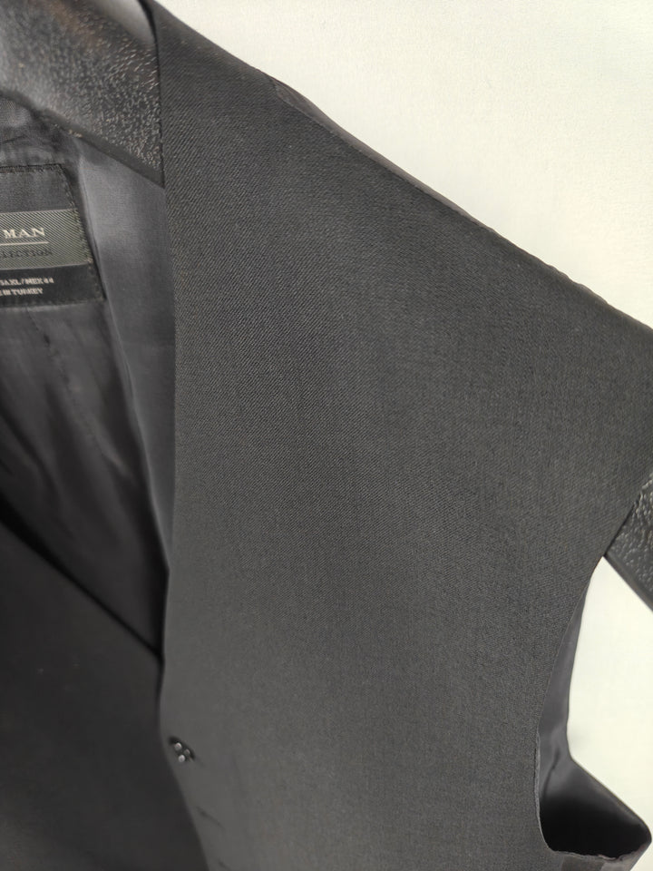 Men’s Zara Man Suit Vest Black Size XL