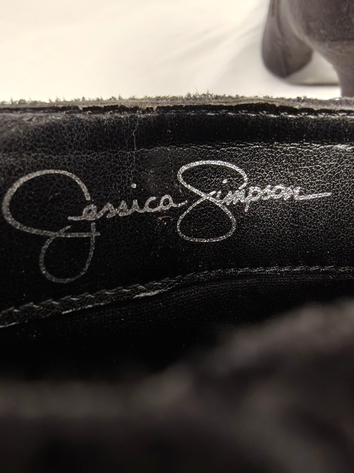 Women Jessica Simpson Ankle Boots Black Size 8.5B