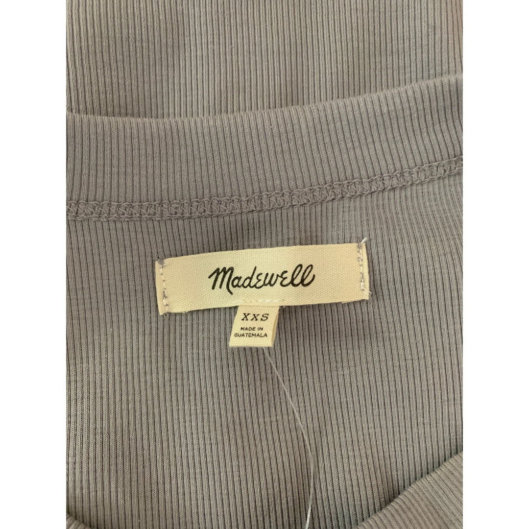 Women's Madewell Gray Soft Stretchy Tank Top - Size XXS