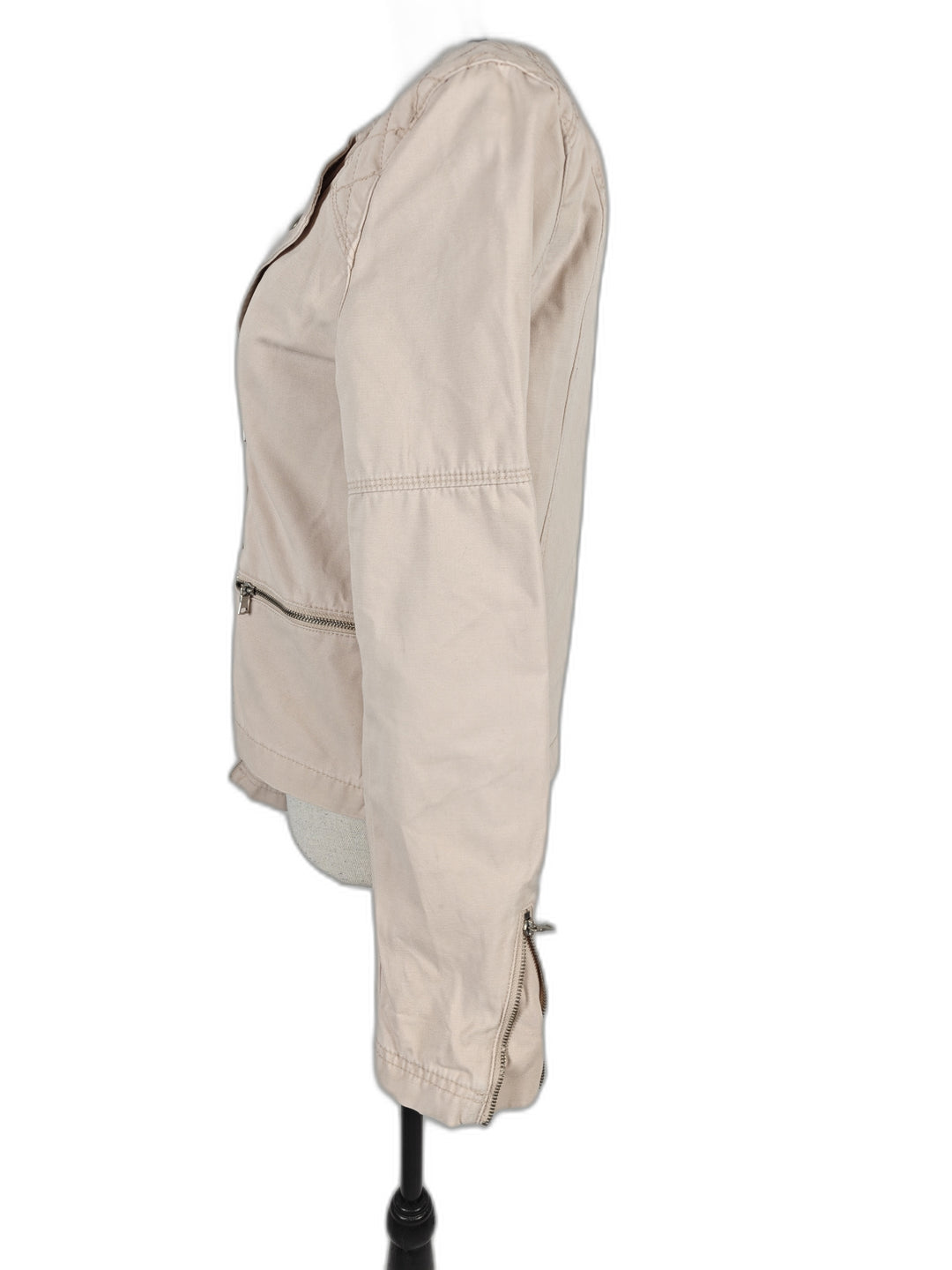 Womens Gap Moto Jacket Blush Pink Size 6