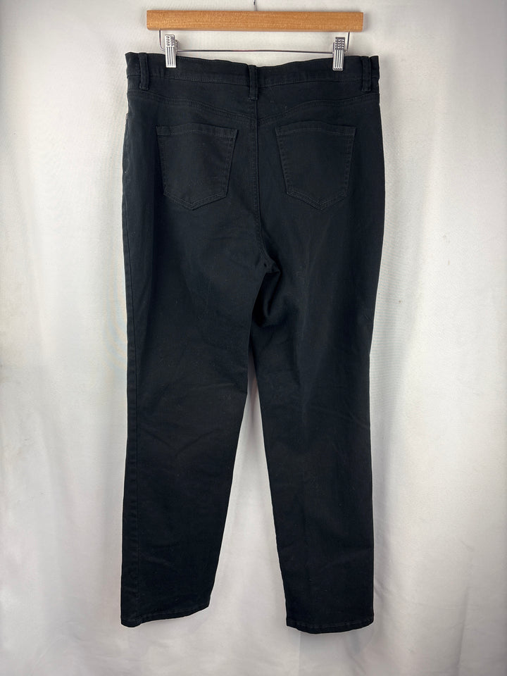 Women’s Gloria Vanderbilt Size 12 Black Skinny Jeans