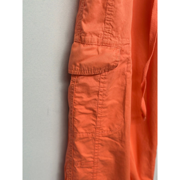 Women’s St. John’s Bay Coral Cargo Capris Size 14W