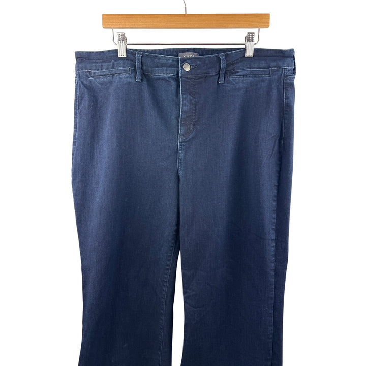 Women’s NYDJ Size 18 Dark Wash Blue Wide Leg Jeans