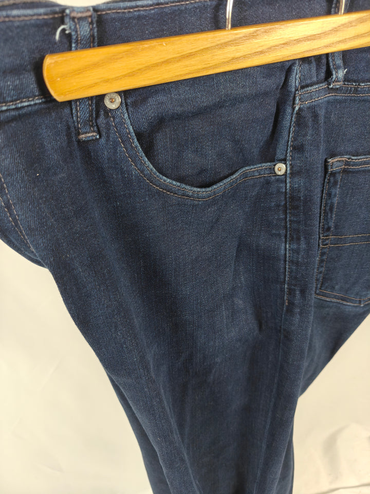 Men’s Lucky Brand Athletic Slim Jeans Dark Blue Size 38