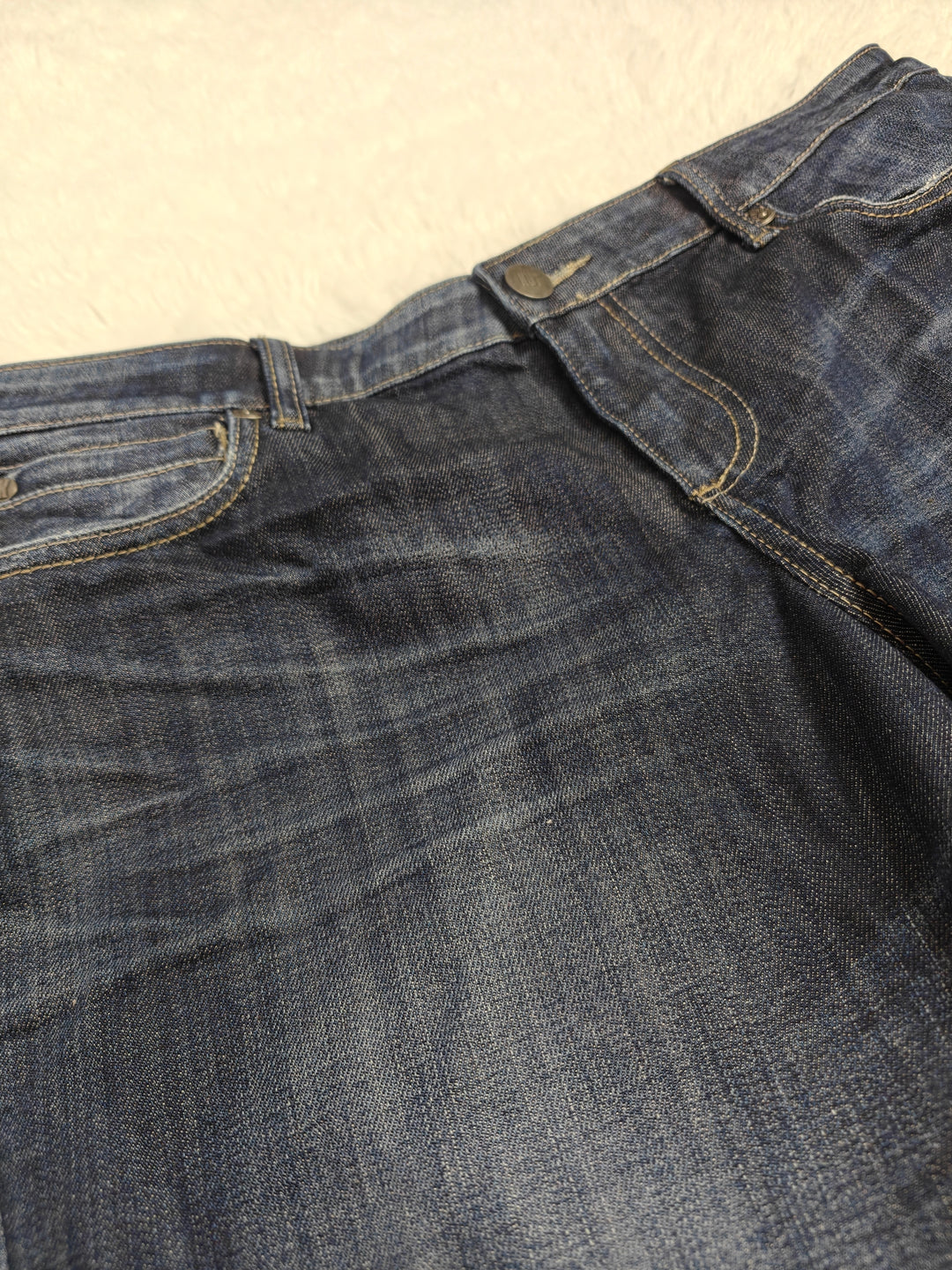 Womens KUT from the Kloth Catherine Boyfriend Jeans Dark Blue Size 14