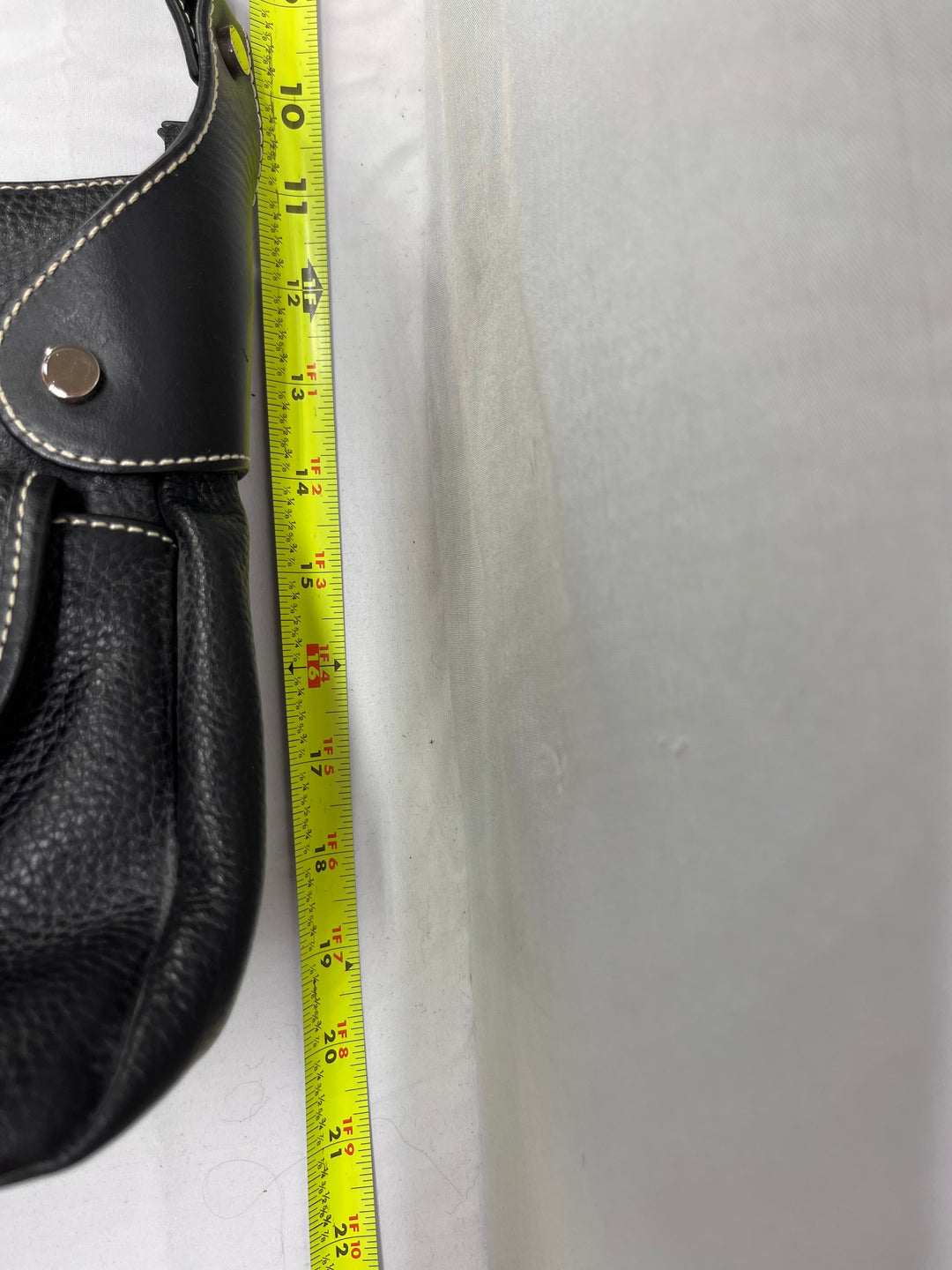 Maxx New York Black Leather Hobo Bag Multi Pocket Slouchy Shoulder Purse Y2K