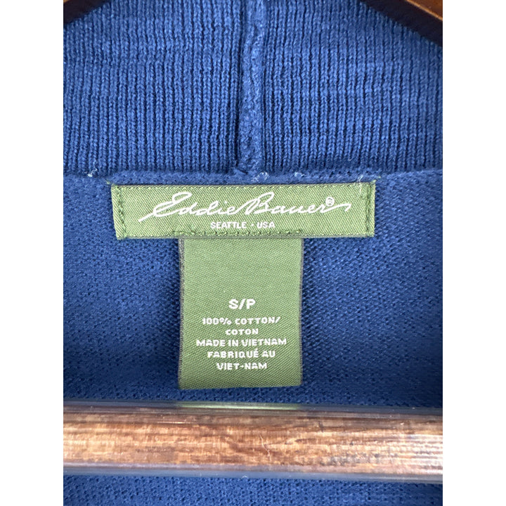 Women’s Eddie Bauer Small Navy Blue Cardigan