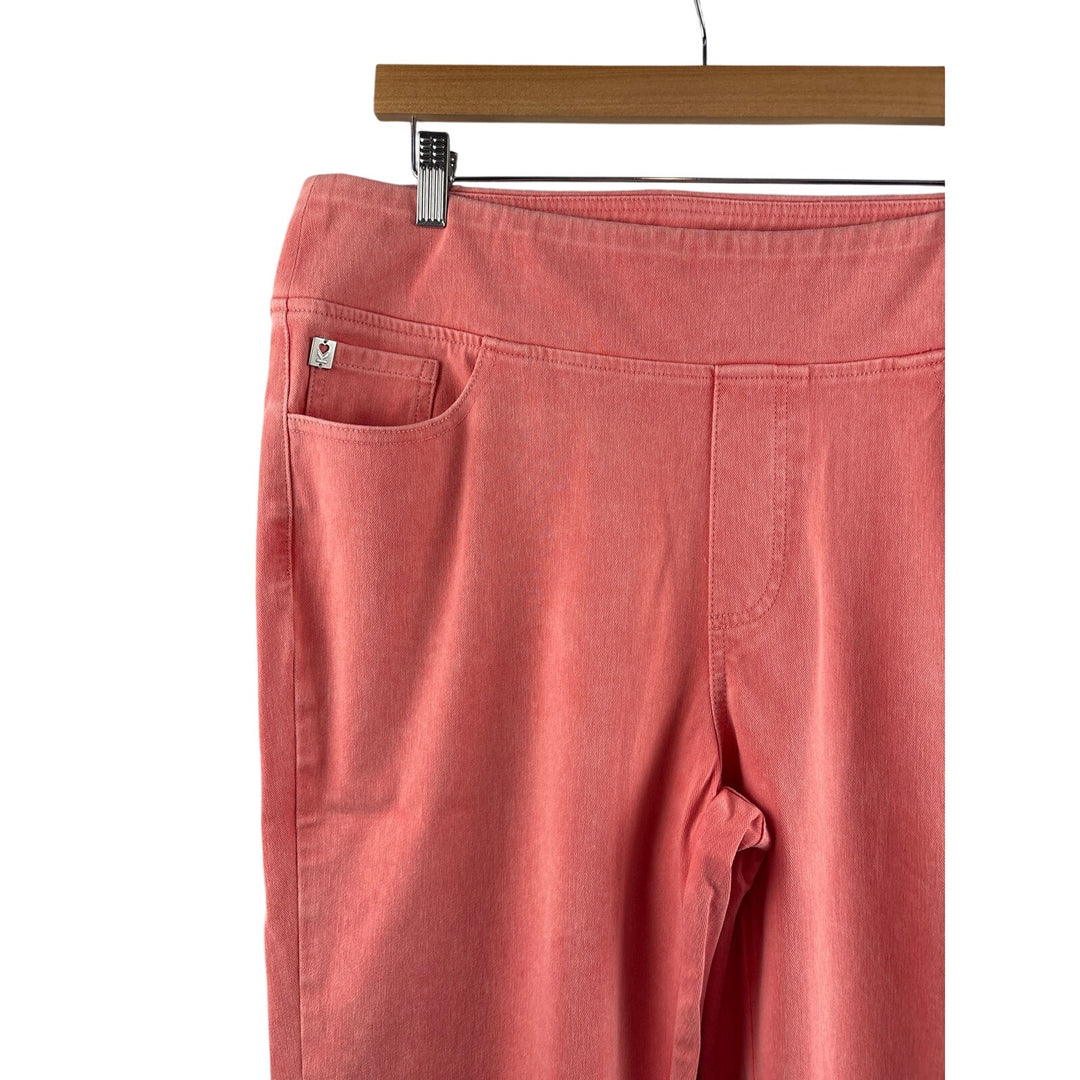 Women’s Belle by Kim Gravel Size 16T Salmon Capris
