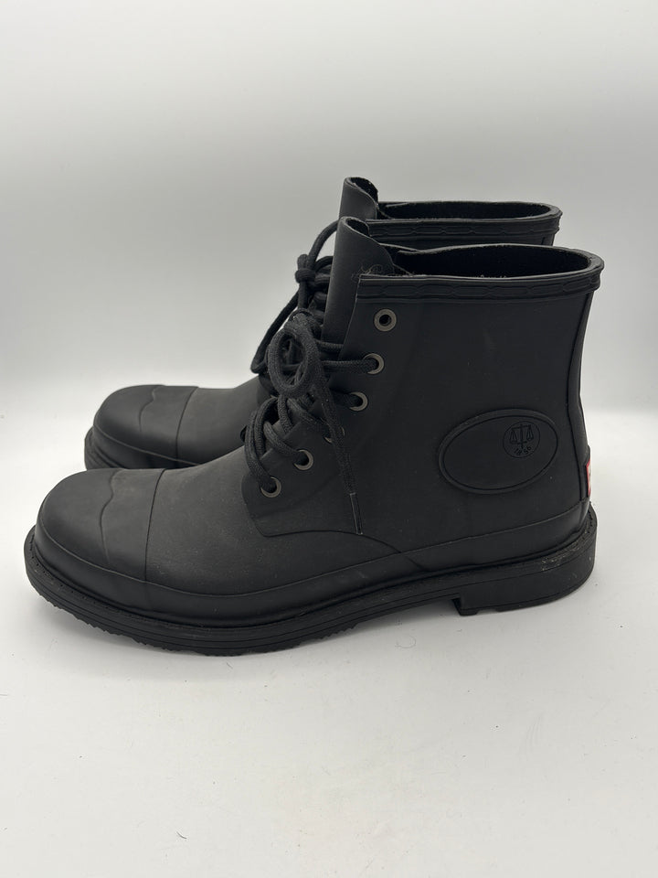 Women’s Hunter Size 10.5 Black Waterproof Ankle Boots