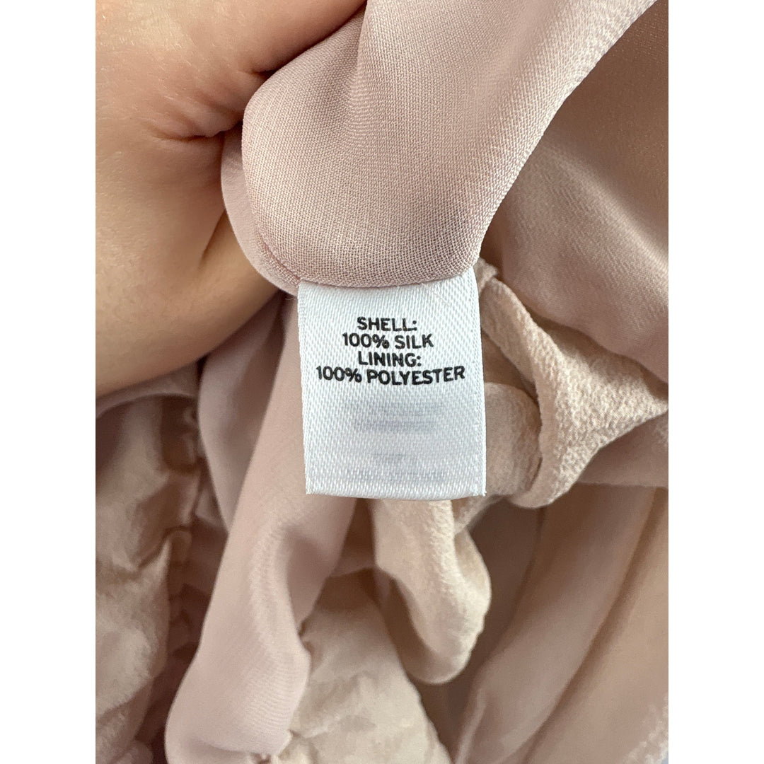 Women’s Hinge Size 1 Peachy Nude Flowy Blouse