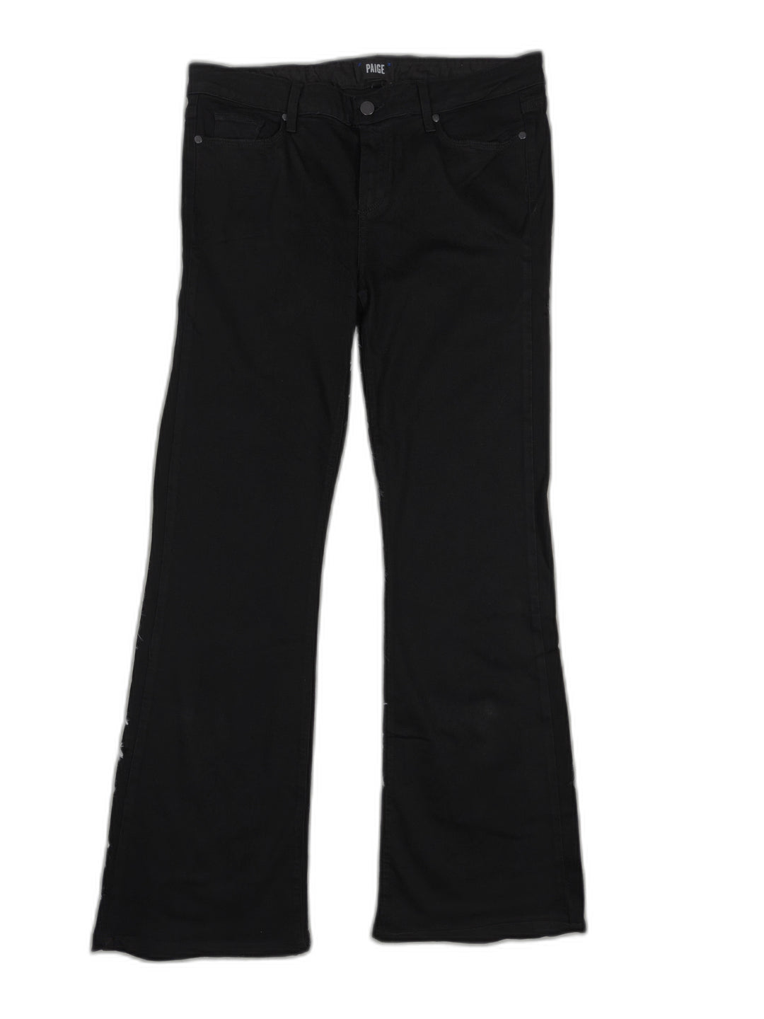 Womens PAIGE Skyline Bootcut Jeans Black Size 33