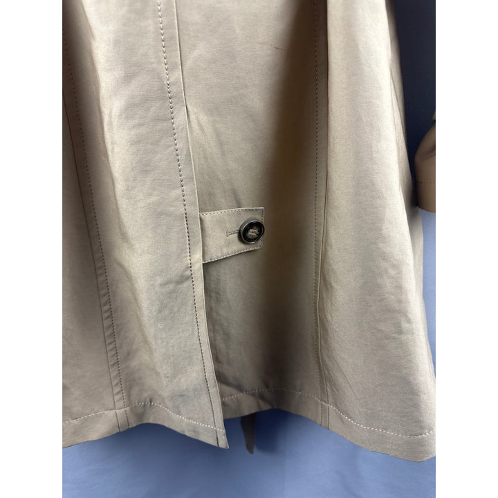 Women’s Kenneth Cole Mid length Beige Trench coat Size M