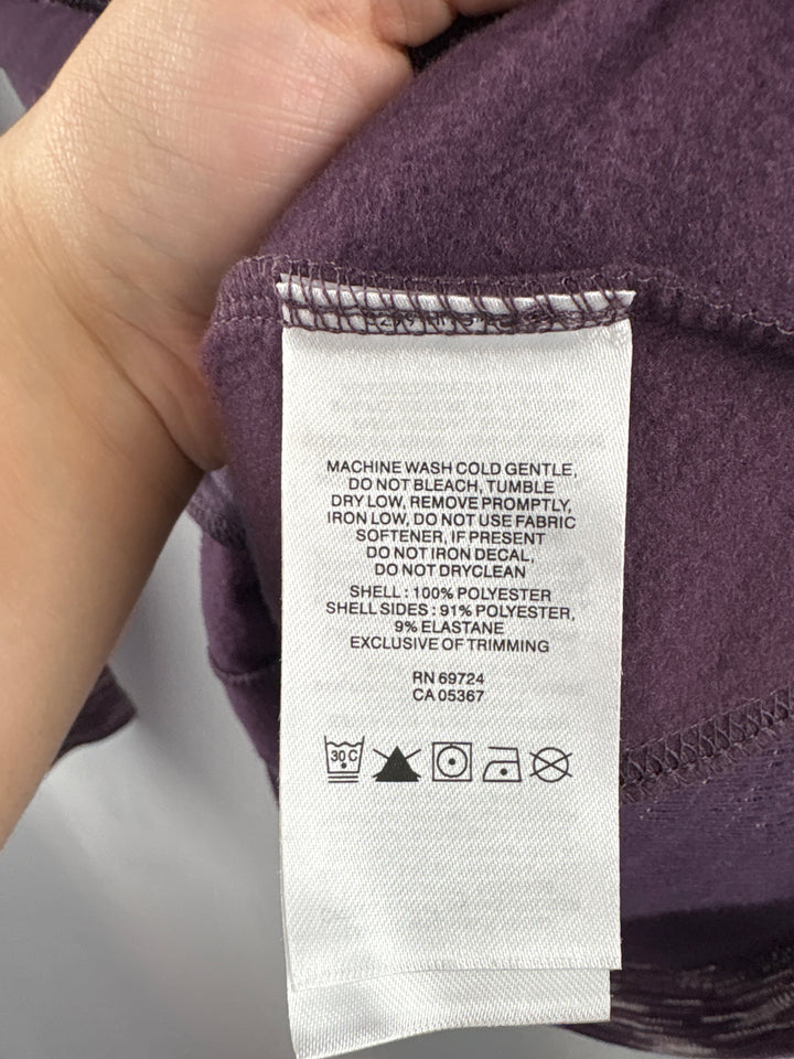 Women’s Columbia Small Purple Zip-Up Hoodie
