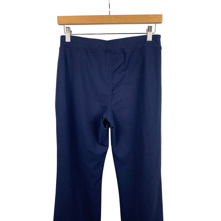 D&Co. Active Womens Navy Blue Bootcut Leggings XS Cotton Blend