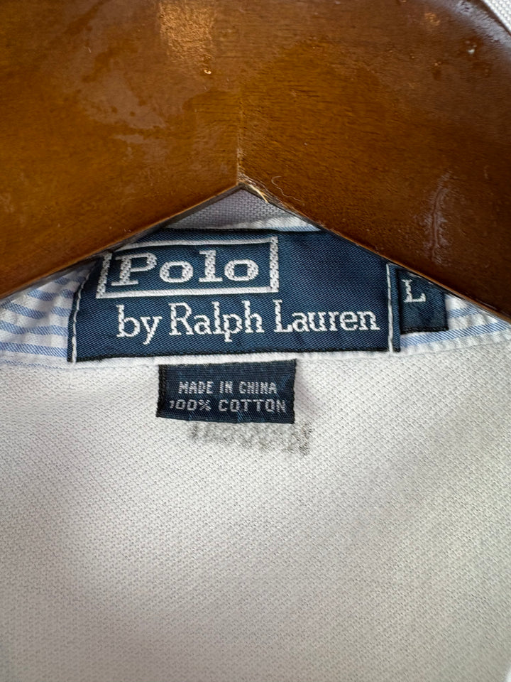 Men’s Polo Ralph Lauren Large White Polo Shirt