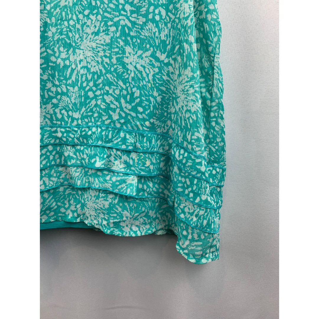 Old Navy Womens Turquoise Sleeveless Tank Top M