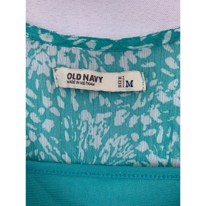 Old Navy Womens Turquoise Sleeveless Tank Top M