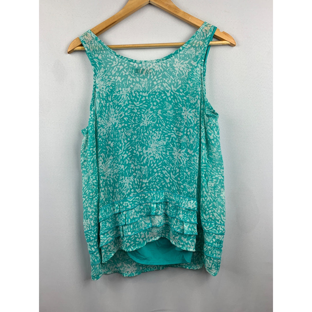 Old Navy Womens Turquoise Sleeveless Tank Top M