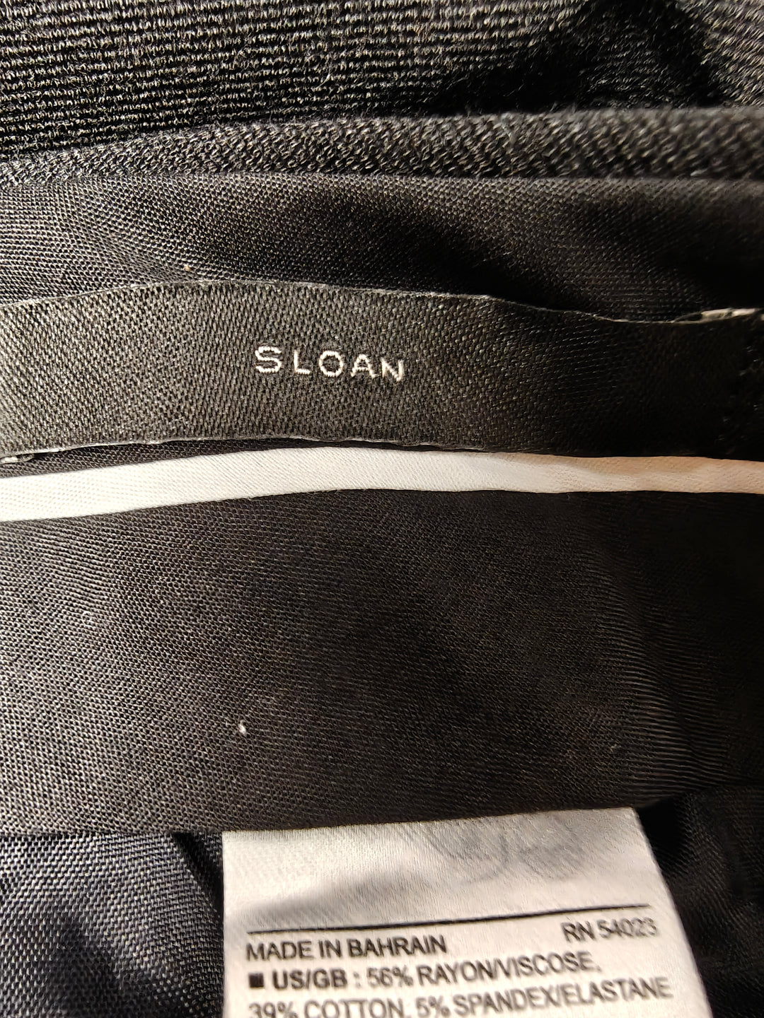 Womens Banana Republic Sloan Dress Pants Black Size 14L