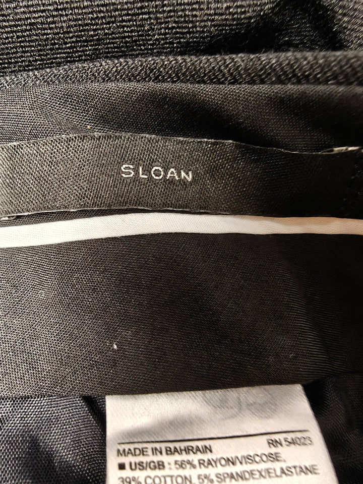 Womens Banana Republic Sloan Dress Pants Black Size 14L