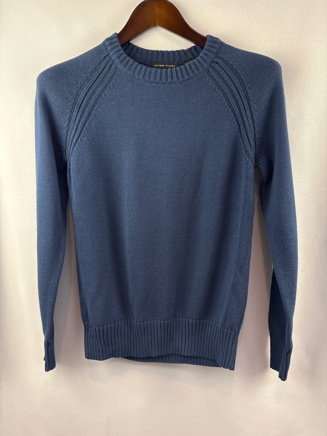 Women’s Jeanne Pierre Small Navy Pullover Sweater