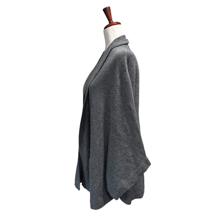 Vince. Women's 100% Cashmere Shawl XS / Small Poncho Cardigan Open Front Draped