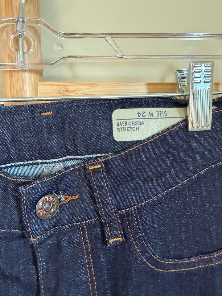 Diesel Industry Dark Wash Stretch Skinny Jeans Size 24