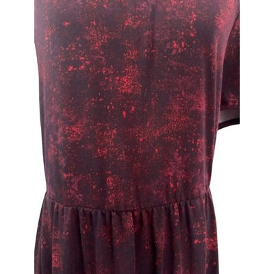 LulaRoe Women’s Galaxy Print Dress Size 3XL – Pink Stars Casual Swing Dress