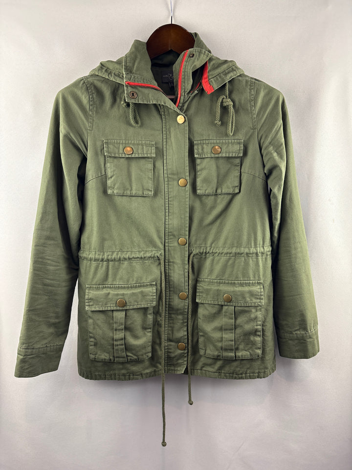Women’s Market &amp; Spruce XS Army Green Utility Jacket