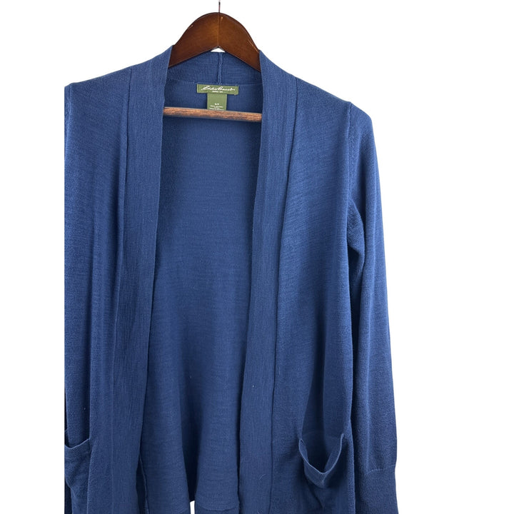 Women’s Eddie Bauer Small Navy Blue Cardigan