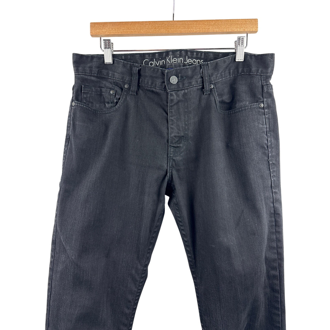 Men’s Calvin Klein Size 33x32 Black Slim Jeans