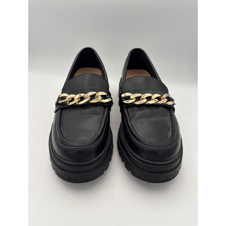 Women’s A New Day Size 8 1/2 Black Oxford Platform Mary Jane’s