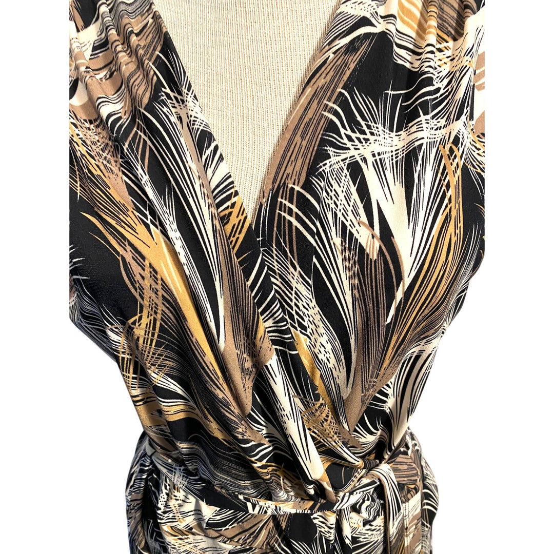 Women's Size M 212 Collection Faux Wrap Dress