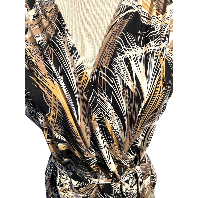 Women's Size M 212 Collection Faux Wrap Dress