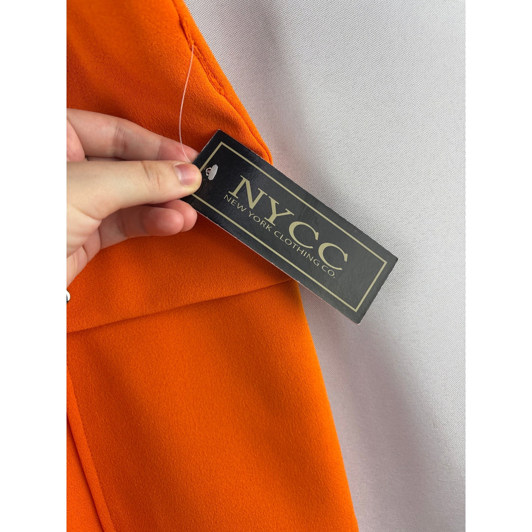 Women’s NYCC Large Bright Orange Pencil Skirt