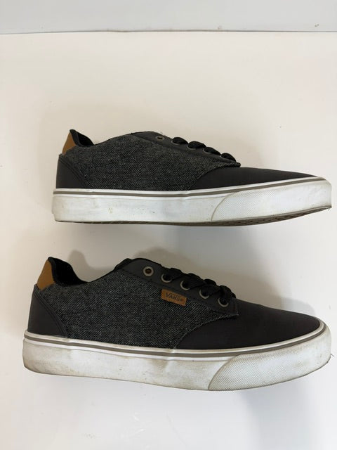 Vans Atwood Deluxe Black Dachshund Sneakers Mens Sz8.5