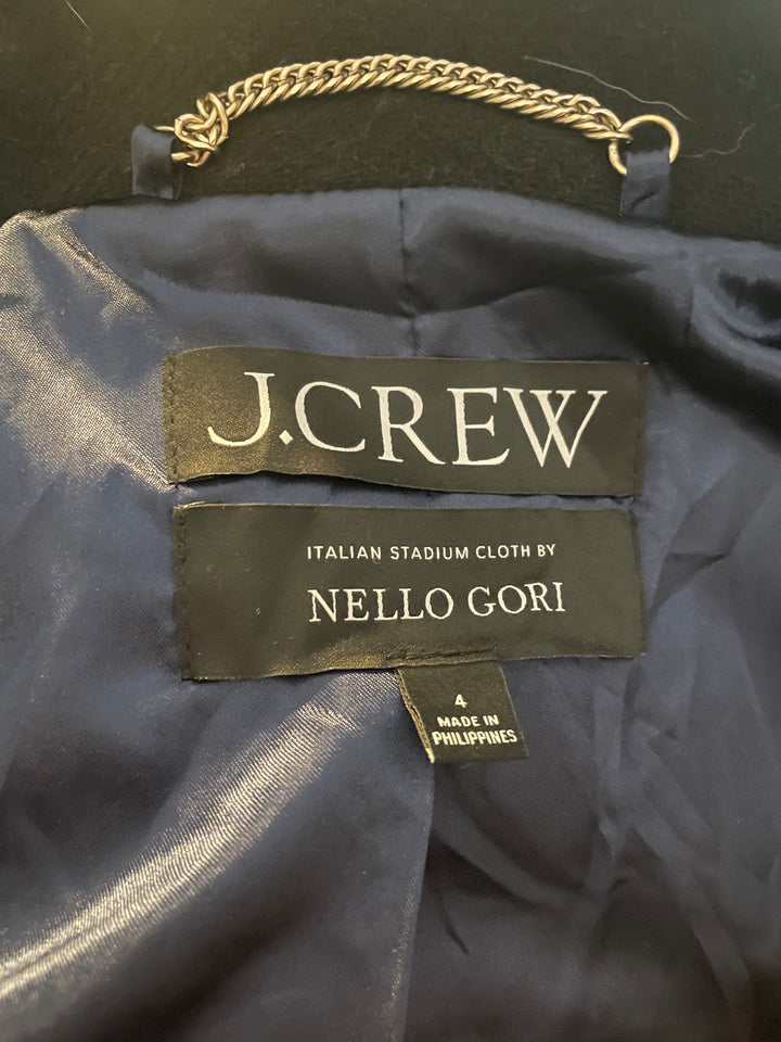 J. Crew Chateau Parka in Italian Stadium - Cloth Wool by Italy’s Nelly Gori mill.