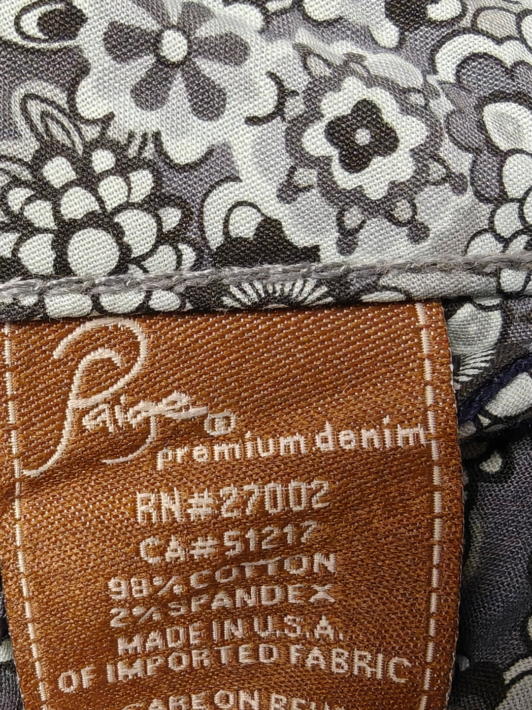 Womens Paige Hidden Hills Bootcut Jeans Dark Blue Size 32