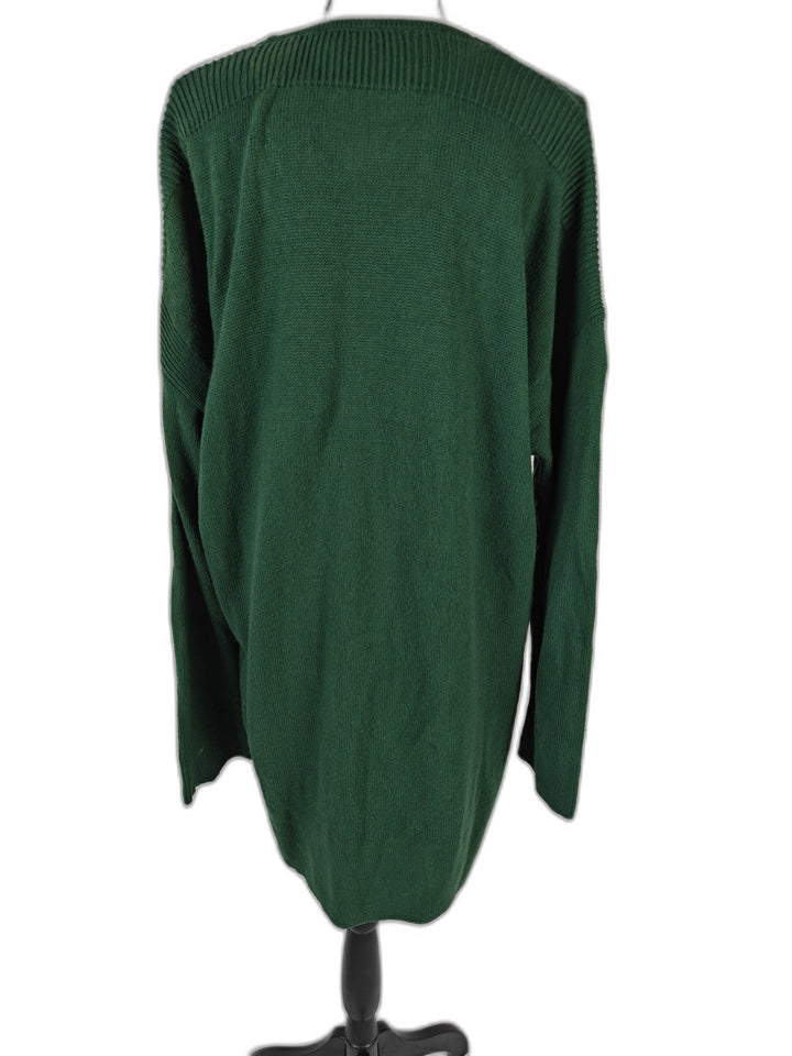 Women Ann Taylor Cardigan Green XL