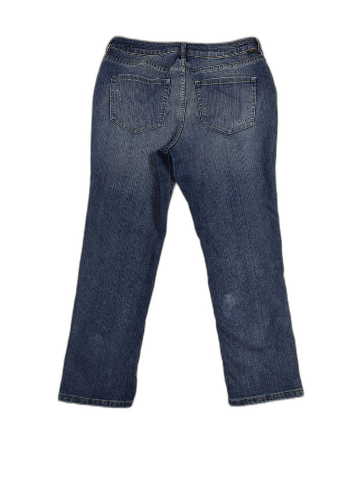 Womens JAG Skinny Boyfriend Jeans Medium Wash Blue Size 14