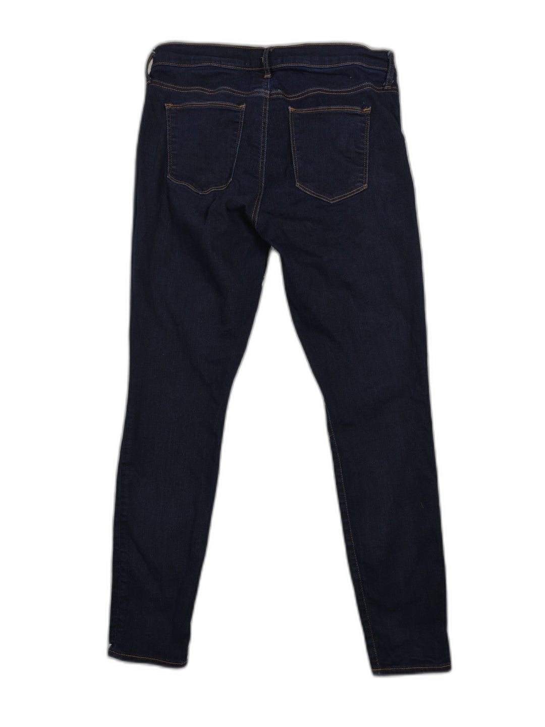 Womens Gap 1969 True Skinny Jeans Dark Indigo Blue Size 32 Long