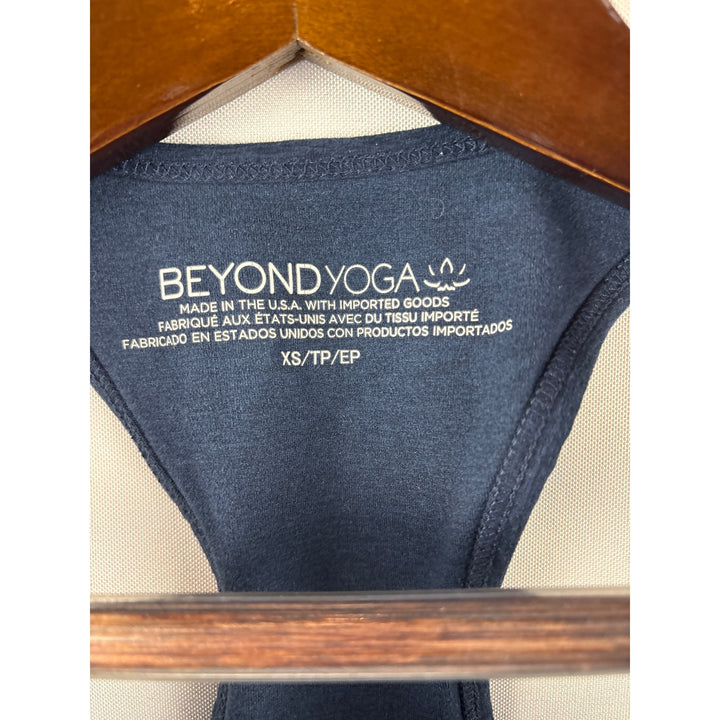 Women’s Beyond Yoga XS Navy Blue Sports Bra