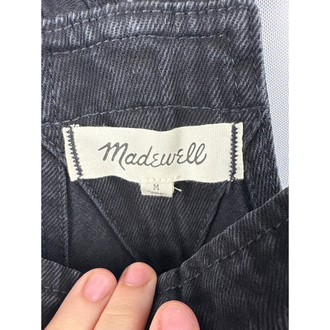 Women’s Madewell Medium Black Overall Shorts